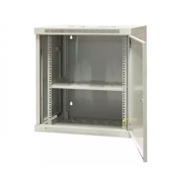 EMITER EM/AP6412-B 12U Wall-Mount Network Cabinet 19 inch 600x450x635mm Black Steel