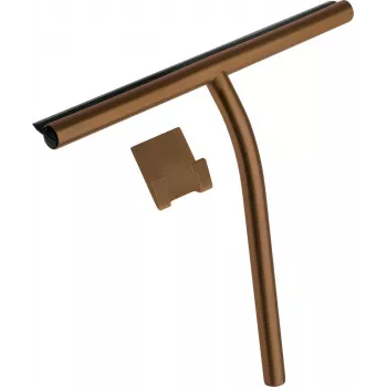 DEANTE ADI_C31K Professional Window Squeegee with Hanger, 35 cm Natural Rubber Blade, Grey/Blue
