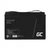 Green Cell AGM VRLA 12V 110Ah Maintenance-Free Deep Cycle Battery – Spill-Proof, 10-Year Float Life, T11 Terminals