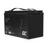 Green Cell AGM VRLA 12V 110Ah Maintenance-Free Deep Cycle Battery – Spill-Proof, 10-Year Float Life, T11 Terminals
