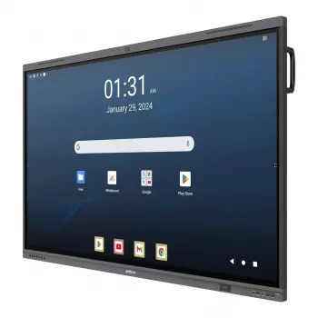 Dahua DHI-LPH65-MC480-U 65 inch 4K Interactive Touch Display with Android 13, EDLA Certified, 40-Point IR Touch, 48MP Camera, 8-Array Mic, Wi-Fi 6, 8GB RAM, 128GB Storage