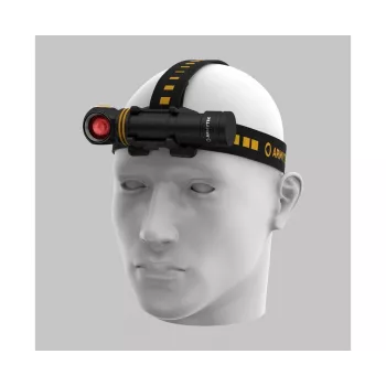 Armytek Elf C2 MAX WR USB-C Rechargeable Headlamp Flashlight, 2500 lm White + 230 lm Red, IP68, Magnetic Tailcap, Includes 18650 Battery
