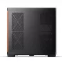 Jonsbo TK-4 Wood PC Case, Midi Tower, ATX, Tempered Glass - Black