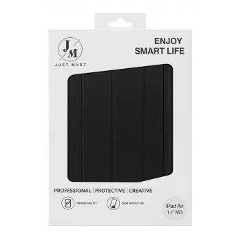 JUST MUST JM Case for iPad Air 11'' (M3) Black
