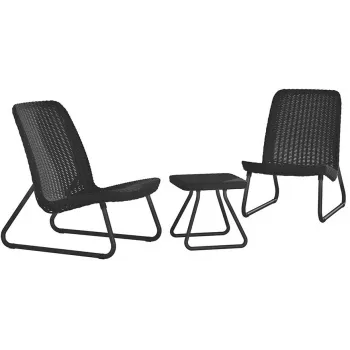 KETER Garden furniture set Rio Patio Set grey