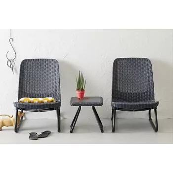 KETER Garden furniture set Rio Patio Set grey