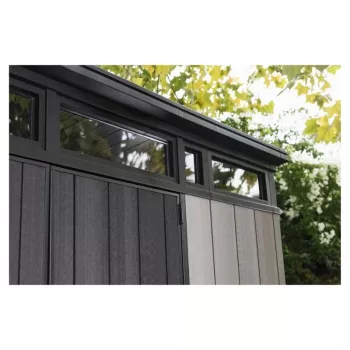 KETER Garden shed Cortina 11x7 gray