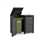 KETER Waste bin 2x240L storage container Hide Away grey