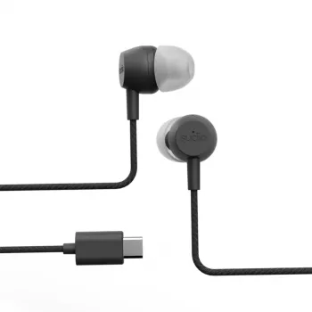 Sudio V3 Pro Wired USB-C Earphones, ANC, Jet Black
