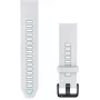Garmin QuickFit 20 mm Silicone Watch Band, Ice Blue/White (010-14506-00)