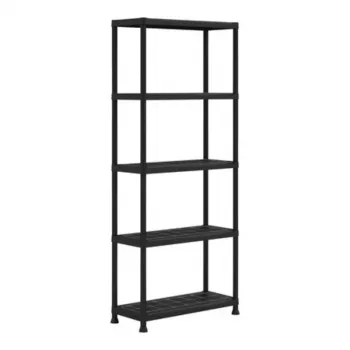 KETER 5-level shelf Shelf 75 with 5 shelves 75x32x176cm black