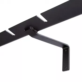 Manfrotto 027 Wall-Mounted Tripod Holder for 8 Tripods, Aluminum, Black