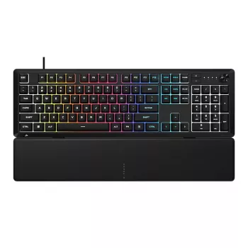 CORSAIR SKIFF 100 Wired Gaming Keyboard with 10-Zone RGB Backlighting Black