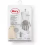 MERY Silicone cleaning gloves 2pcs 34,5x15,5x2,6cm light grey