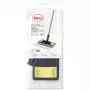 MERY Floor brush for dust collection Dust Mop 25.8x10.5cm with 10 cloths 29.5x21.5cm