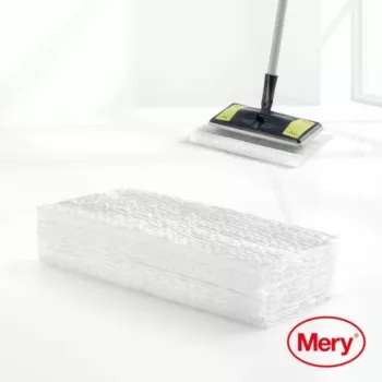 MERY Dust collection cloths microfiber 20 pcs. for floor brush Dust Mop 29.5x21.5cm
