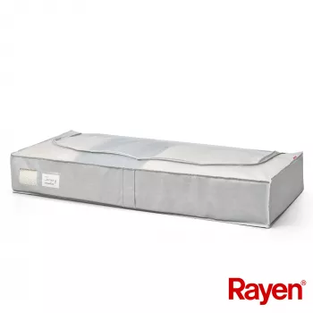 RAYEN Premium Clothes Box grey 103x16x45cm
