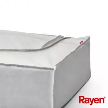 RAYEN Premium Clothes Box grey 103x16x45cm