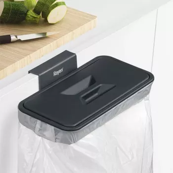 RAYEN Waste bag holder for cupboard door 24.5 x 13.5 x 5.5 cm