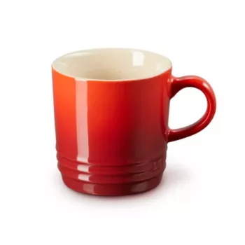 LE CREUSET Stoneware mug 350ml red
