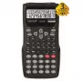 REBELL RE-SC2040 BX Scientific Calculator, 240 Functions, 2-Line LCD, Black
