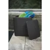 KETER Garden table/storage box Luzon Flat Wicker, grey