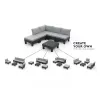 KETER Garden furniture set Elements Balcony Set gray/light gray