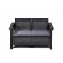 KETER Garden sofa double Corfu Love Seat grey