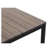 KETER Garden table Deco Porto Nova 200 walnut/black