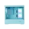 Zalman P30 V2, mATX Mini Tower PC Case, 3 x 120mm ARGB Fans, Mint