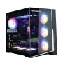 Zalman D40F, ATX Mid Tower PC Case, 7 x 120mm FRGB Fans, Black