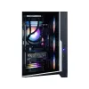 Zalman D40F, ATX Mid Tower PC Case, 7 x 120mm FRGB Fans, Black