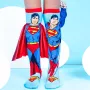 MADMIA Skarpetki Dziecięce Kolanówki Skarpety Superman Peleryna Ramię 3d Dc Comics / Ms001