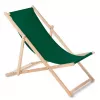 Classic beech lounger GreenBlue GB183 dark green