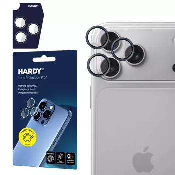 3MK PROTECTION Apple iPhone 18 Pro /18 Pro Max- HARDY Lens Protection Pro Black