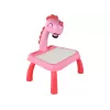 LEAN TOYS Whiteboard Projector Projector For Learning To Draw Pink Dinosaur