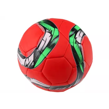LEAN TOYS Red Large Football Ball 24 cm Size 5
