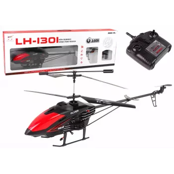 LEAN TOYS LH-1301 2.4G Remote Controlled Helicopter Black