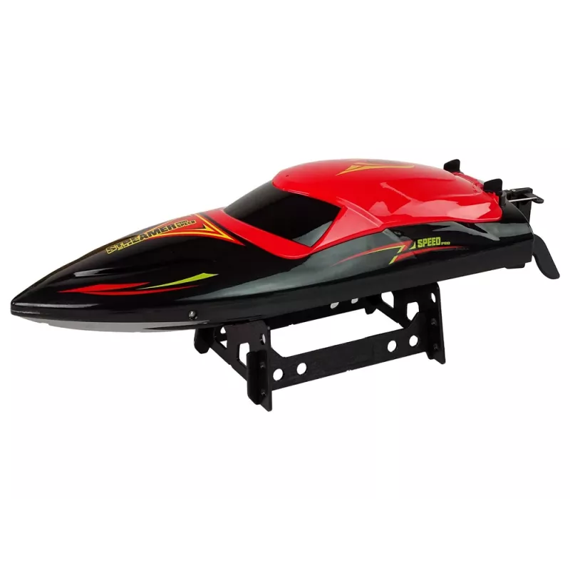 LEAN TOYS Motorboat R/C 2.4G Red 35 KM/H
