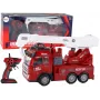 LEAN TOYS Fire Department With Crane Remote Control Model