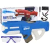 LEAN TOYS Large Blue Water Gun 750ml Glasses