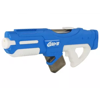 LEAN TOYS Large Blue Water Gun 750ml Glasses