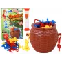 LEAN TOYS Basket of Monkeys Falling Monkeys Arcade Game