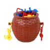 LEAN TOYS Basket of Monkeys Falling Monkeys Arcade Game