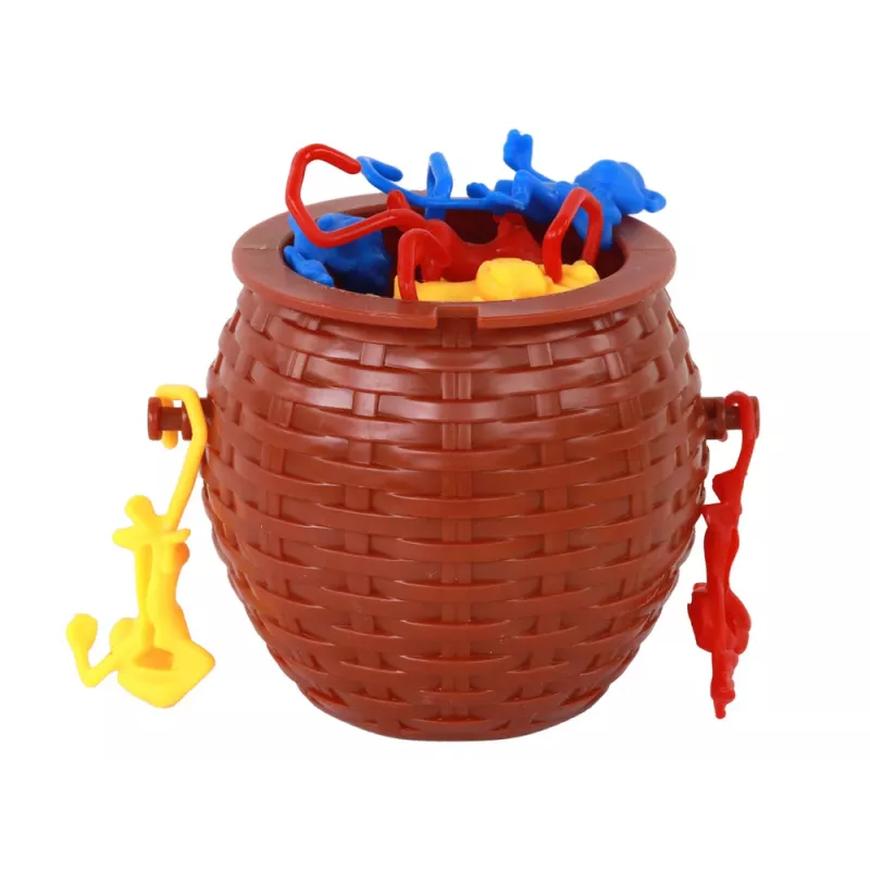 LEAN TOYS Basket of Monkeys Falling Monkeys Arcade Game
