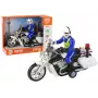 LEAN TOYS Police Motorcycle Motor Police Sounds Lights Police Car