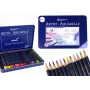 LEAN Set of 48 Watercolor Pencils Metal Container
