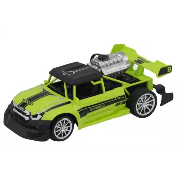 LEAN TOYS RC Sentence Car 1:20 Smoke Effect Lights Green