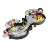 LEAN TOYS Parking Car Garage Suitcase Circle Two-level