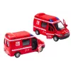 LEAN TOYS Fire Truck 1:32 Opening Doors Lights Sounds Drive Red